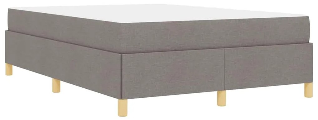 Cama Box Outros Taupe e Bege e Branco 140 x 200 cm Espuma