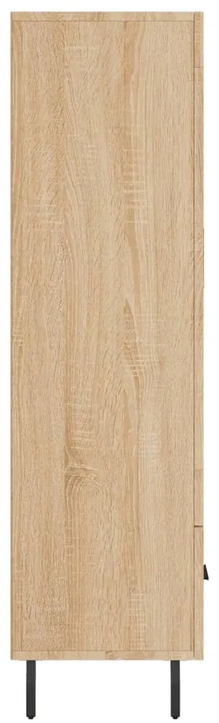 Armário alto derivados de madeira 69,5x31x115cm carvalho sonoma