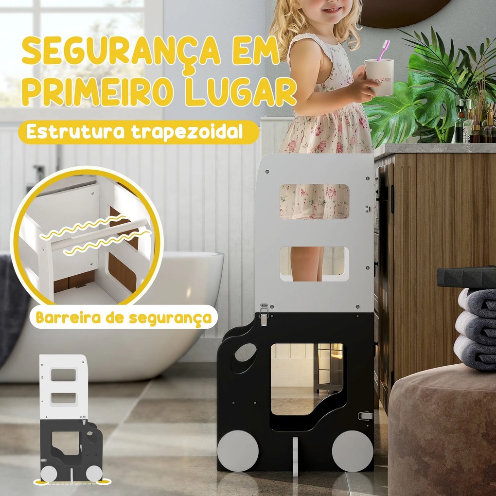 AIYAPLAY Torre de Aprendizagem 4 em 1 Torre de Aprendizagem para Crian