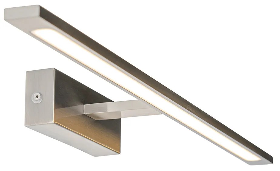 Candeeiro de parede aço 62 cm incl. LED IP44 - Jerre Design