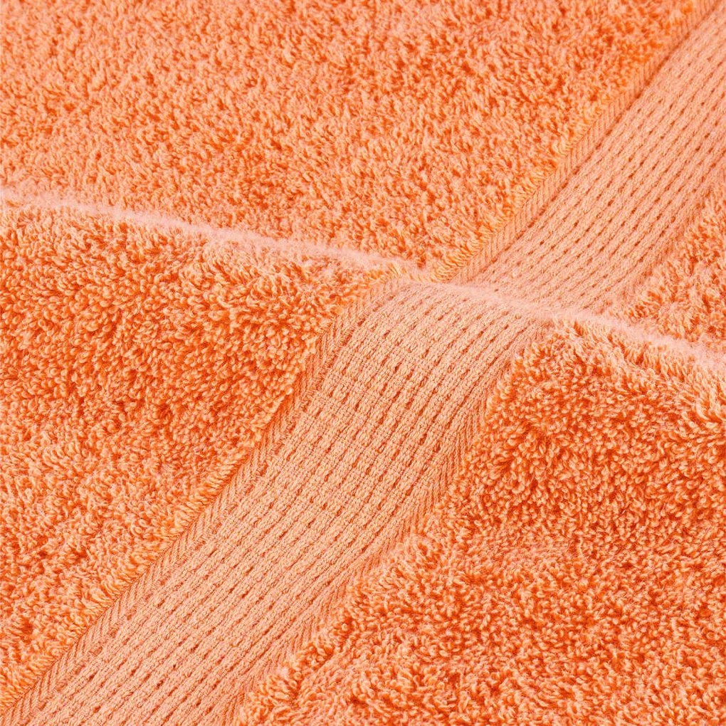 Toalhas de bidé premium SOLUND 4 pcs 30x50 cm 600 gsm laranja