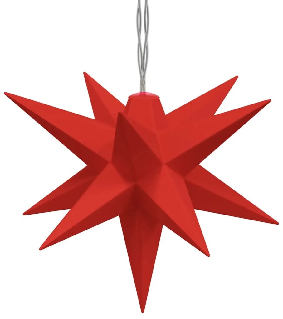Luzes de Natal 10 LEDs 10 cm vermelho