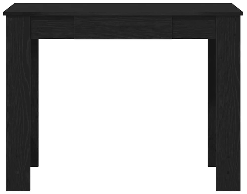 Secretária 100x45x75 cm derivados de madeira preto