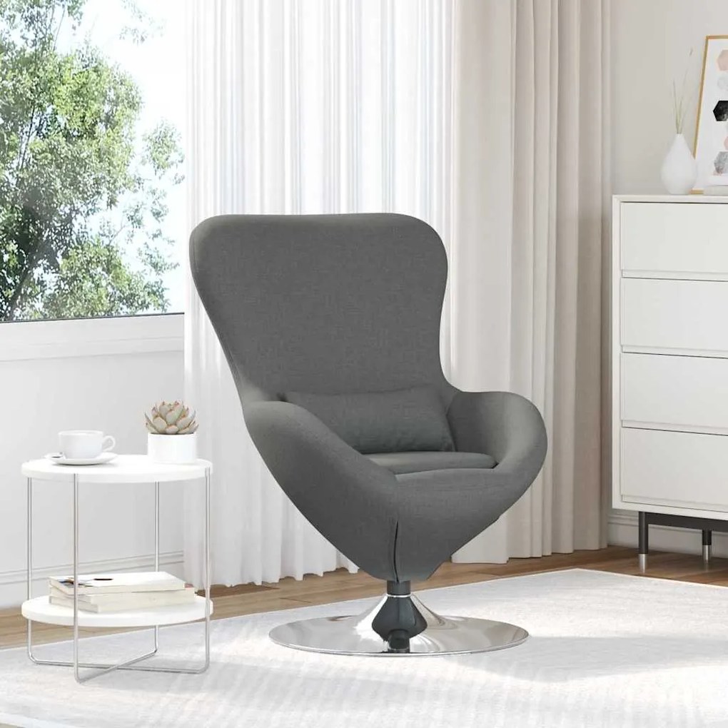 vidaXL Poltronas, Reclináveis e Cadeiras Cama Cinzento escuro Standard