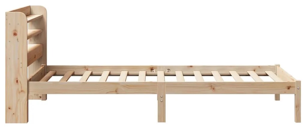 Cama sem colchão 90x200 cm madeira de pinho maciça