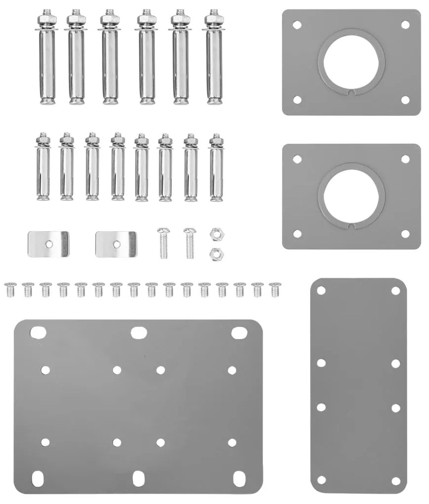 Toldo lateral retrátil, 160 x 600 cm, cinzento
