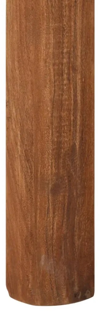 Mesa de bar acácia maciça c/ acabamento a mel 110x55x106 cm
