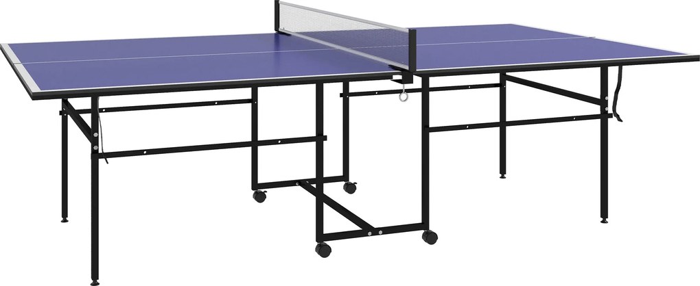 Mesa de Ping Pong Dobrável Mesa de Ping Pong Profissional com 4 Rodas