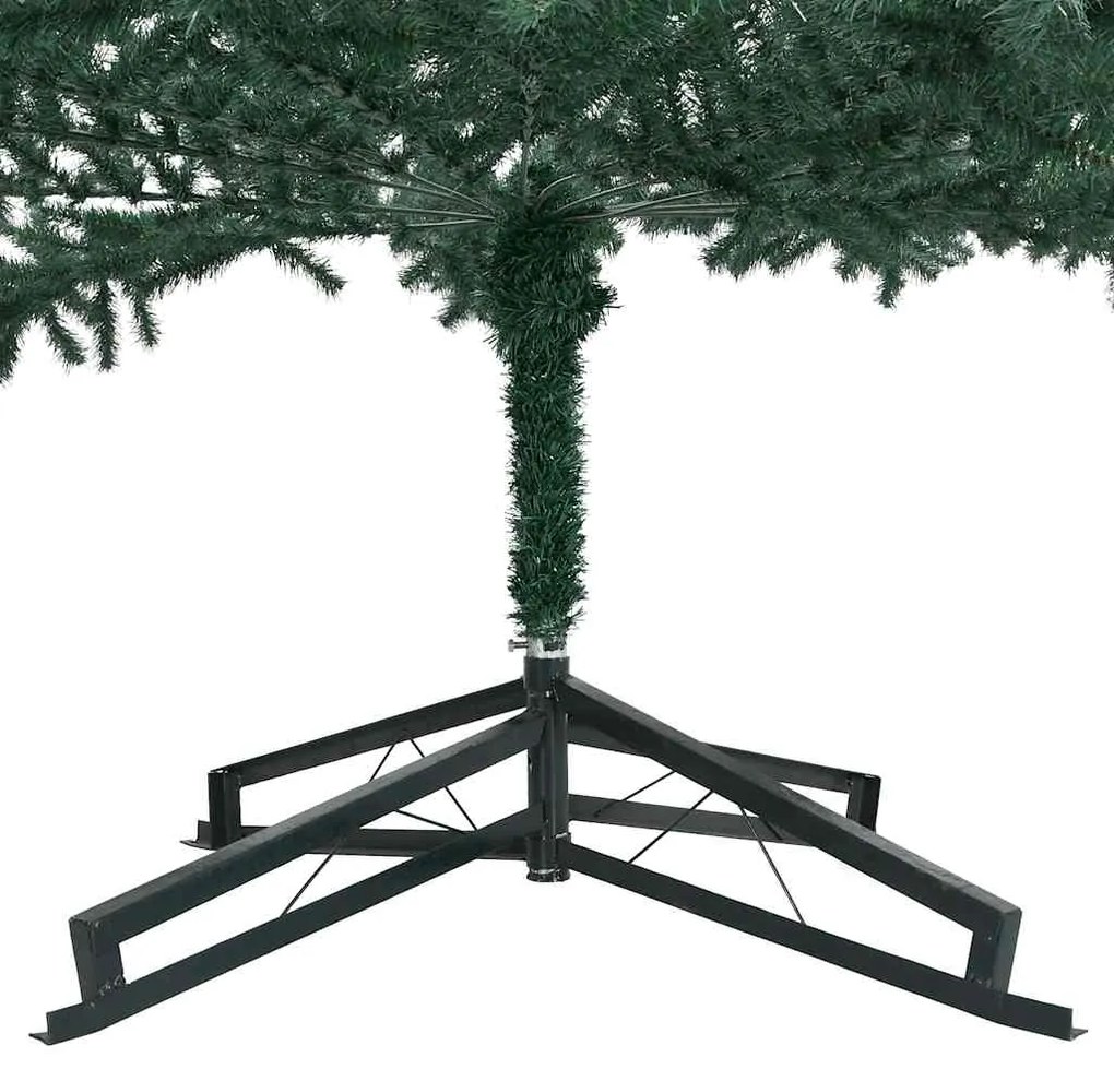 Árvore de Natal artificial com suporte 500 cm PVC verde