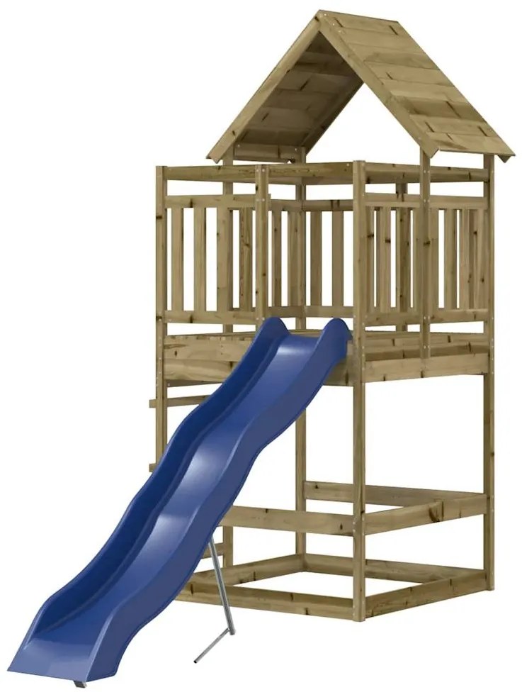 Conjunto de brincar para exterior madeira de pinho impregnada