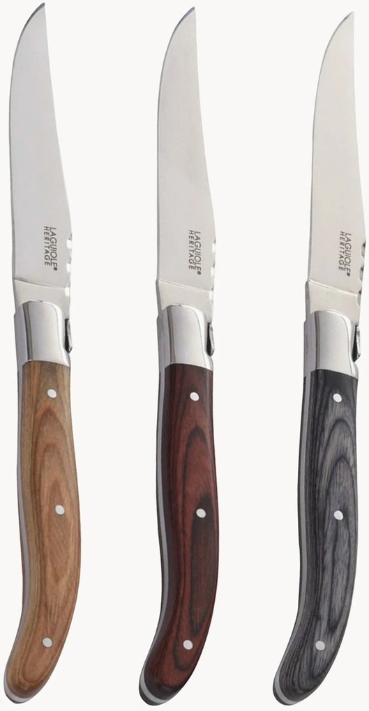 Facas de bife Guinevere, conjunto de 6