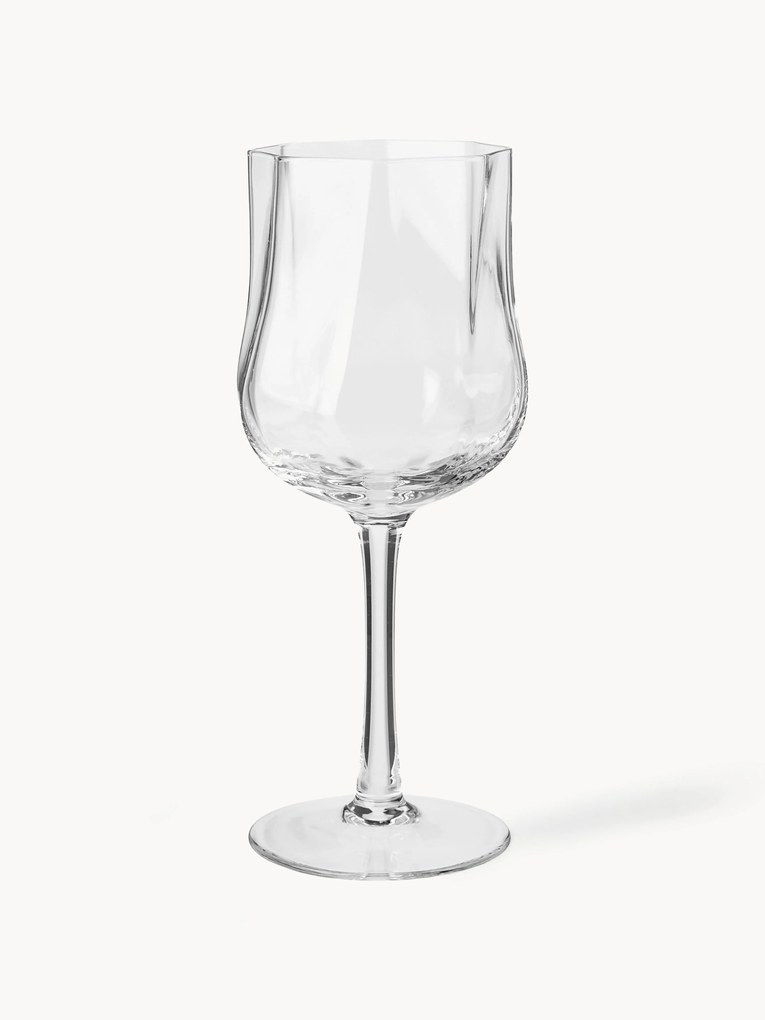 Copos de vinho tinto artesanais Limfjord, conjunto de 4
