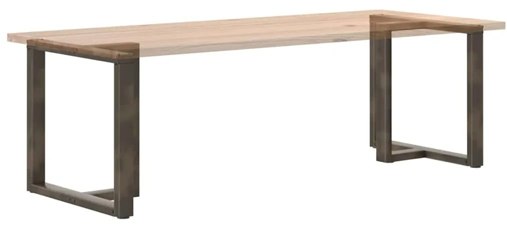 Pés de mesa de jantar em forma de T, 2 peças, preto, 80x35x(72-73) cm,