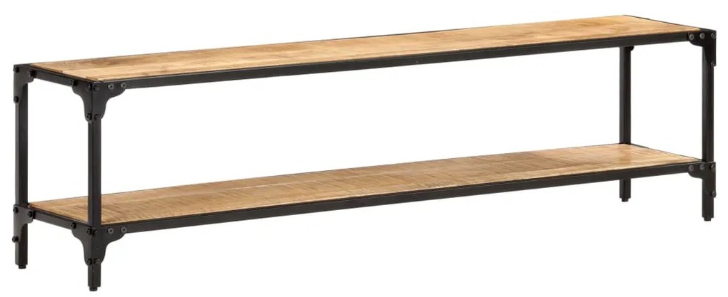 vidaXL Móvel de TV 150x30x40 cm madeira de mangueira maciça