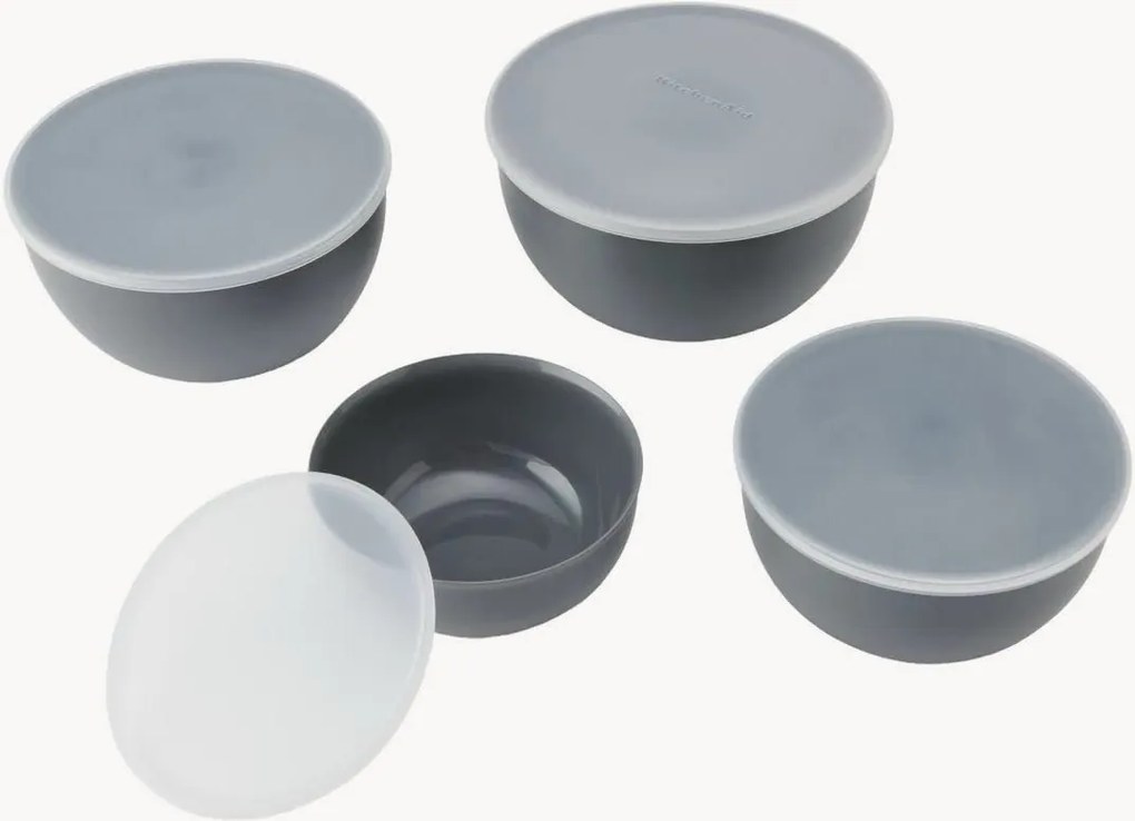 Taças para petiscos com tampas KitchenAid, conjunto de 8