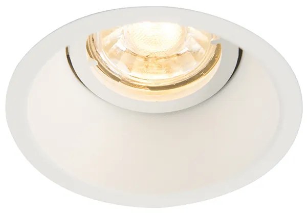 LED Foco embutido inteligente branco com Wi-Fi GU10 ajustável - Alloy Moderno