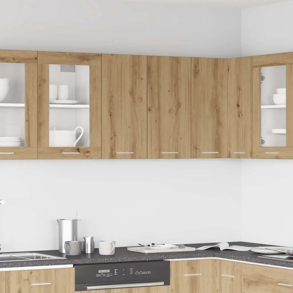 Armário de parede de cozinha “Lyon” Artisan Oak 60x31x60 cm