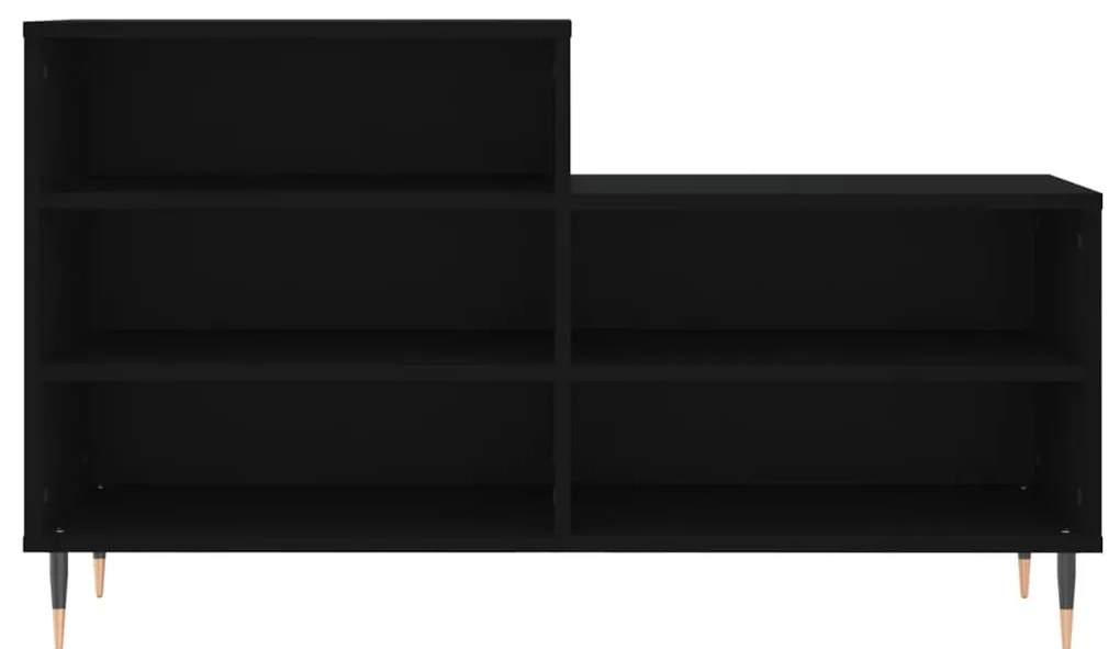 Sapateira 102x36x60 cm derivados de madeira preto