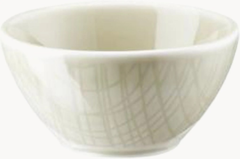 Taças Mesh Colours Cream, conjunto de 6