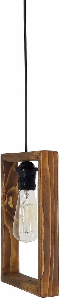 Chandelier Ahsap – Nogueira – 20 x 4,5 x 80 cm
