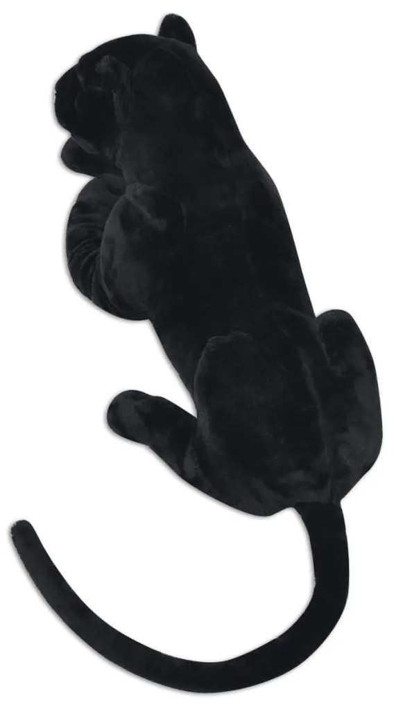 Pantera de peluche, preto, XXL