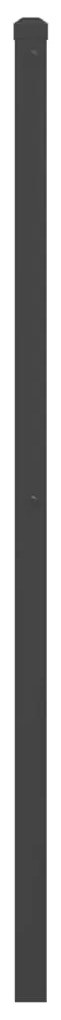 Cabeceira de cama 180 cm metal preto