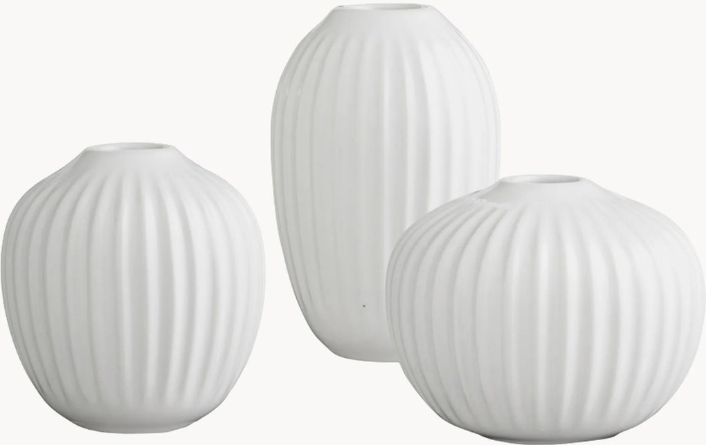 Jarras Hammershøi, conjunto de 3