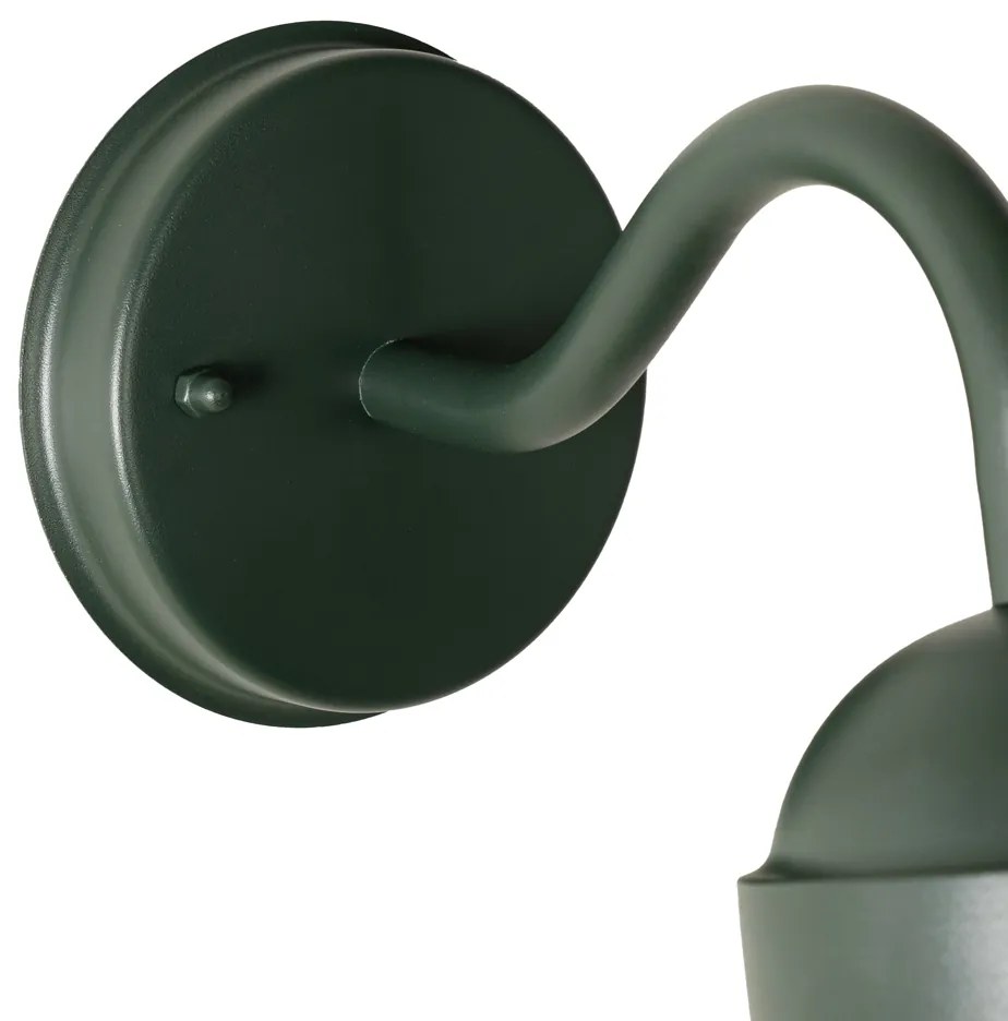 Candeeiro de parede moderno para exterior verde escuro IP44 - Kansas Moderno