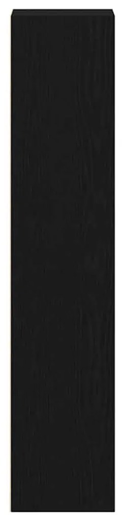 Estante 36x30x143 cm derivados de madeira carvalho preto