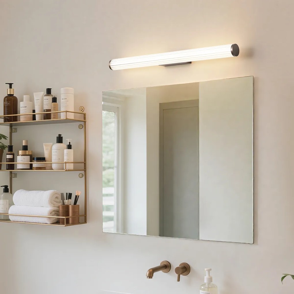 Candeeiro de parede retro bronze 80,4 cm incl. LED IP44 - Coco