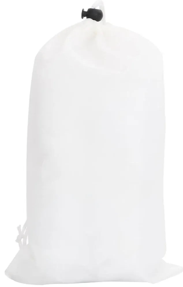 Rede de camuflagem com saco de arrumação 844x429 cm branco