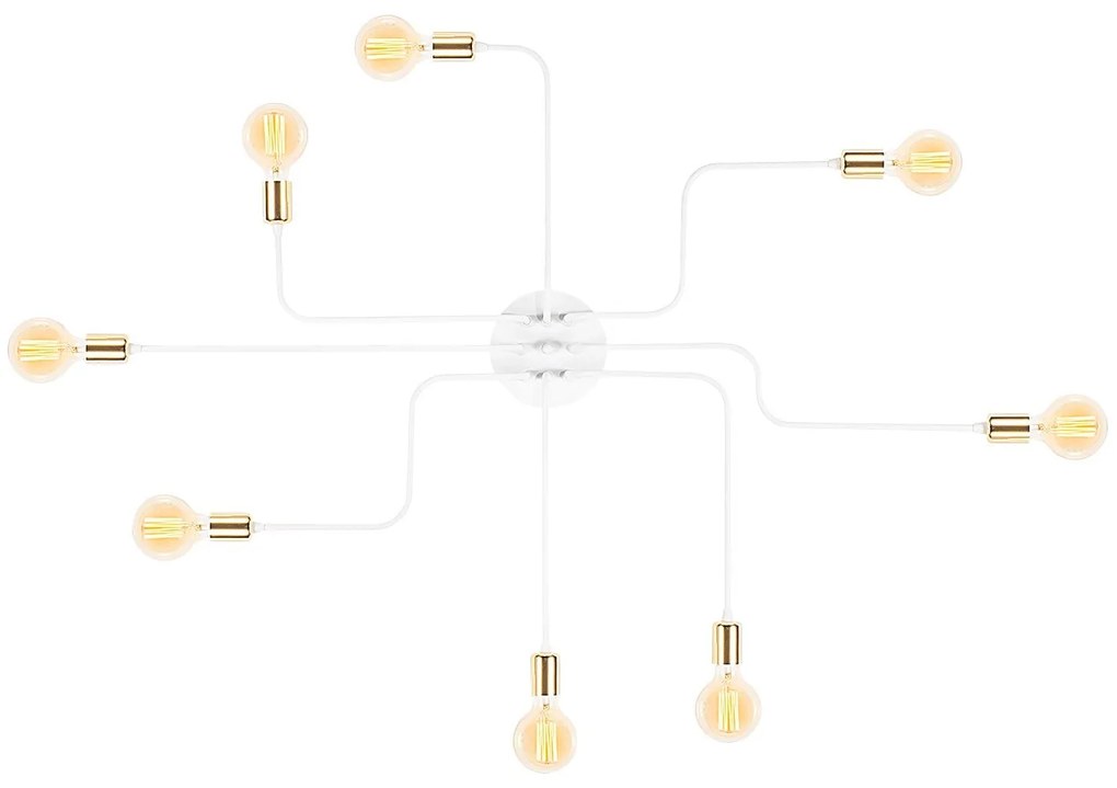 Candeeiro de Teto Truva – Branco – 140 cm