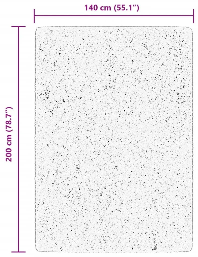 Tapete de interior e exterior design vintage ARBIZU 140x200 cm