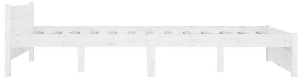Estrutura de cama com gavetas 160x200 cm branco