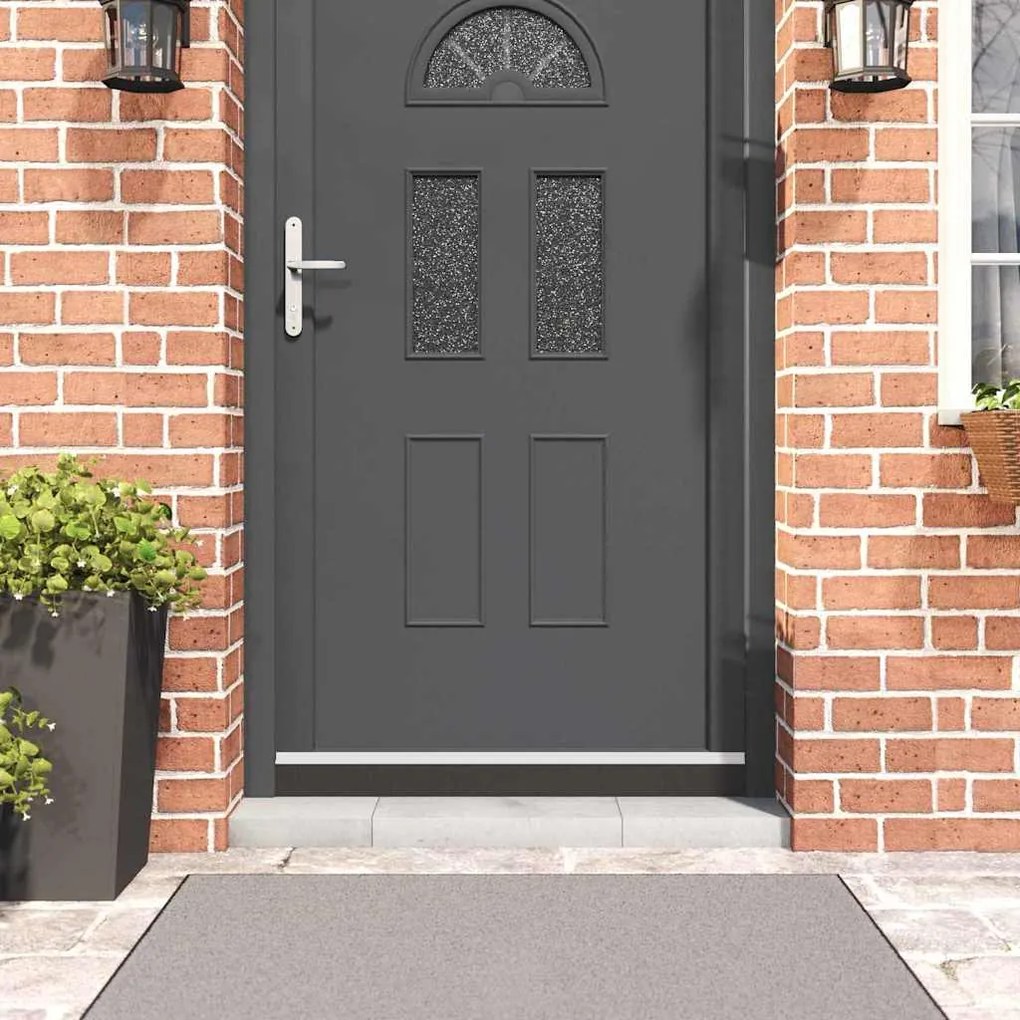 vidaXL Selos de Escovas para Porta Auto-adesivos 12 pcs Branco 100 cm