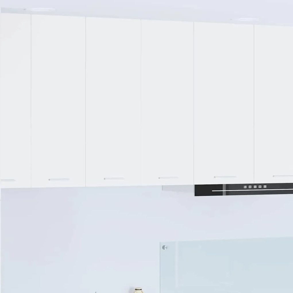 vidaXL Armário suspenso Branco 60 x 31 x 80 cm Madeira processada