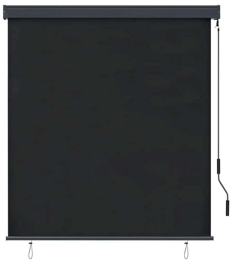 Estore de rolo para exterior 140x250 cm antracite