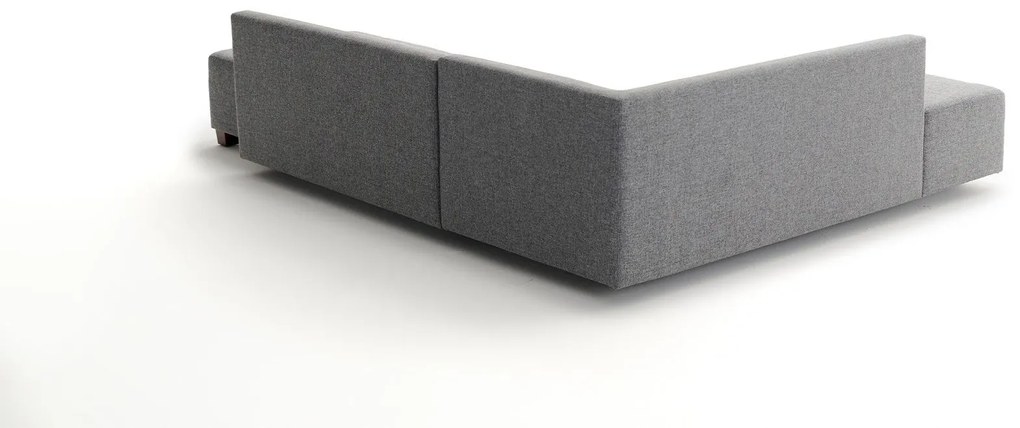 Sofá-Cama de Canto Manama – Cinza – 280x85x206 cm