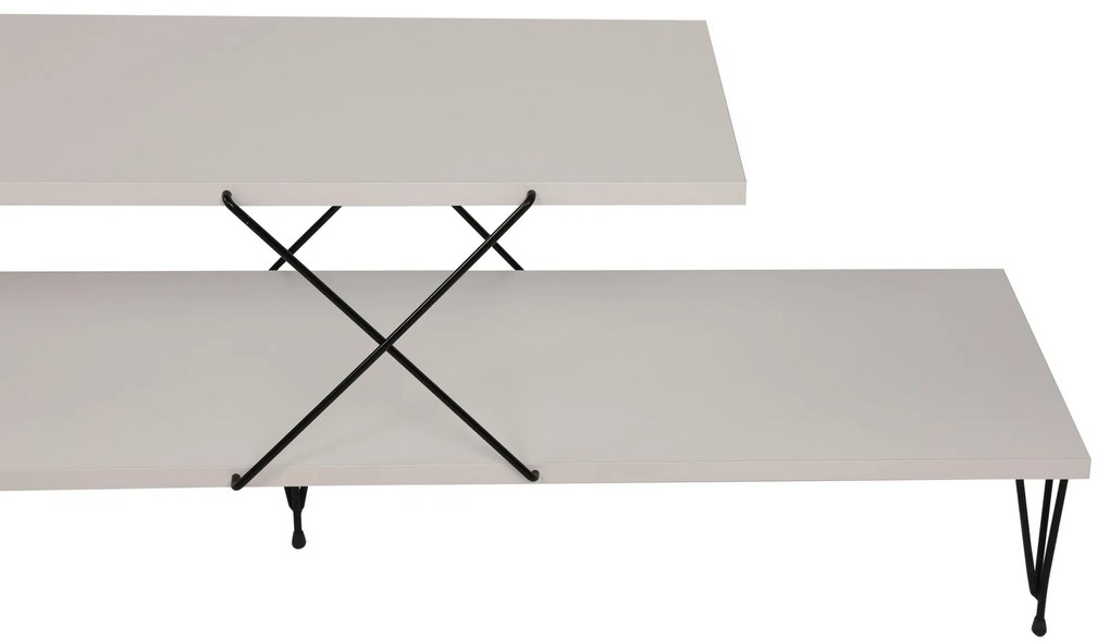 Móvel TV Street – Branco – 120 cm x 40 cm x 30 cm