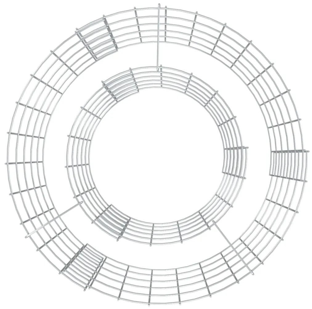 Braseira gabião Ø 50 cm ferro galvanizado