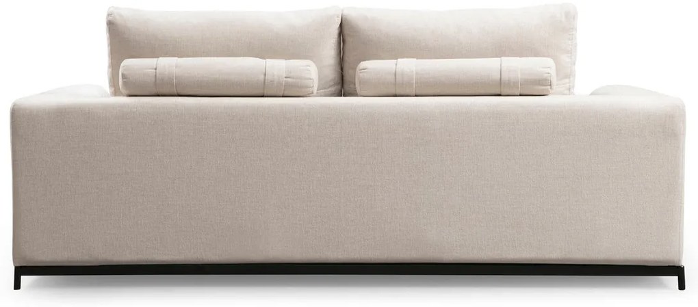 Sofá de 2 Lugares Line – Bege – 201 cm x 102 cm x 84 cm