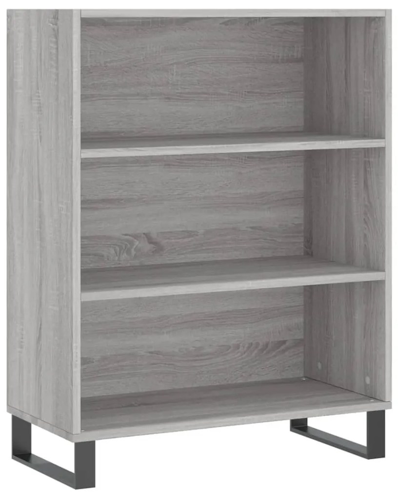 Armário alto 69,5x32,5x180cm derivados madeira sonoma cinzento