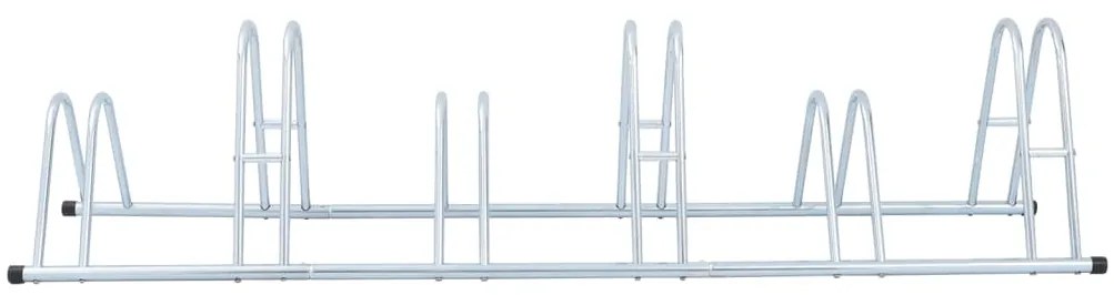 Suporte independente para 6 bicicletas aço galvanizado