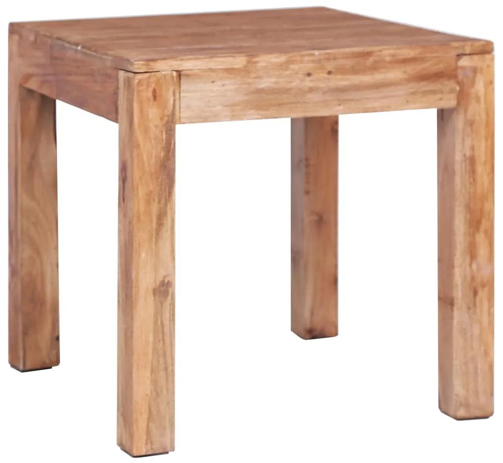 Mesa de centro 53x50x50 cm madeira recuperada maciça