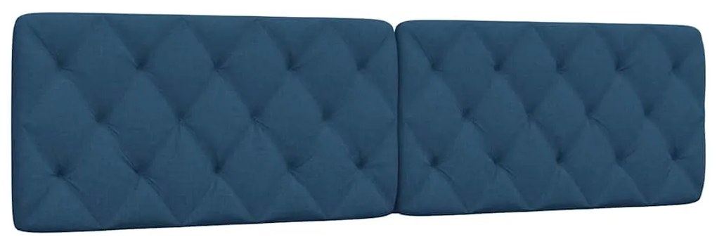 Almofadão de cabeceira 200 cm tecido azul