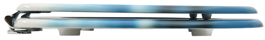 Assentos sanita com tampas 2 pcs MDF design pinguim