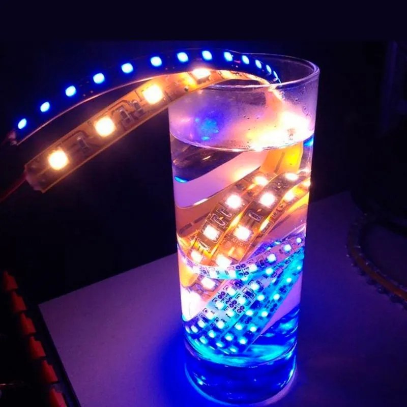 Fita LED HQ Monocolor SMD5630, ChipLed Samsung, DC12V, 5m (60Led/m), 75W, IP68 nano à prova d'água Branco Frio