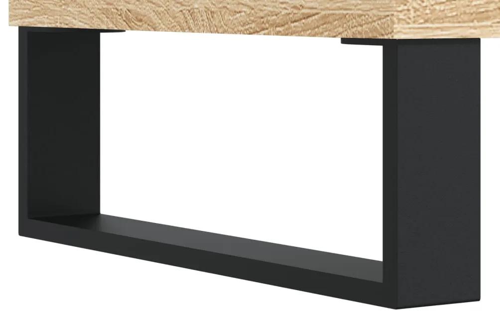 Móvel de TV 80x36x50cm madeira processada carvalho sonoma