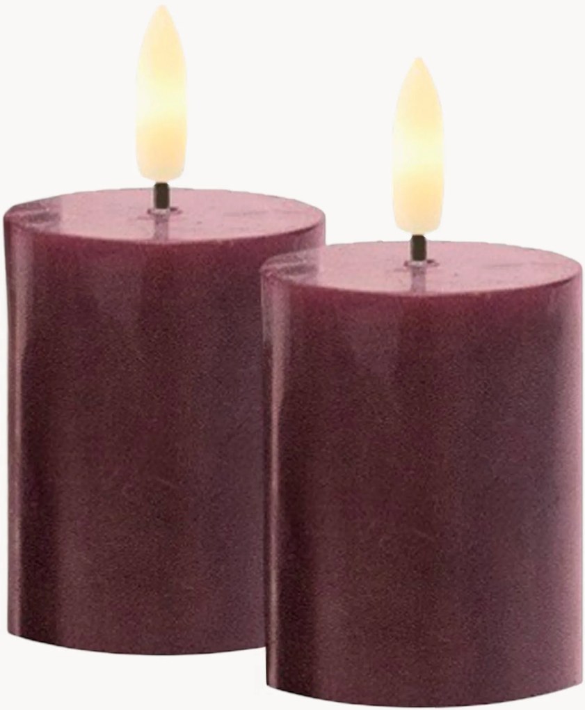 Velas LED Sille Mini, conjunto de 2