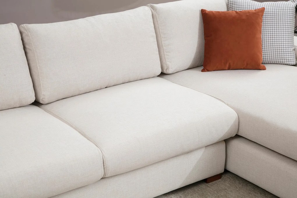 Sofá de Canto Loop – Branco – 270 x 194 cm